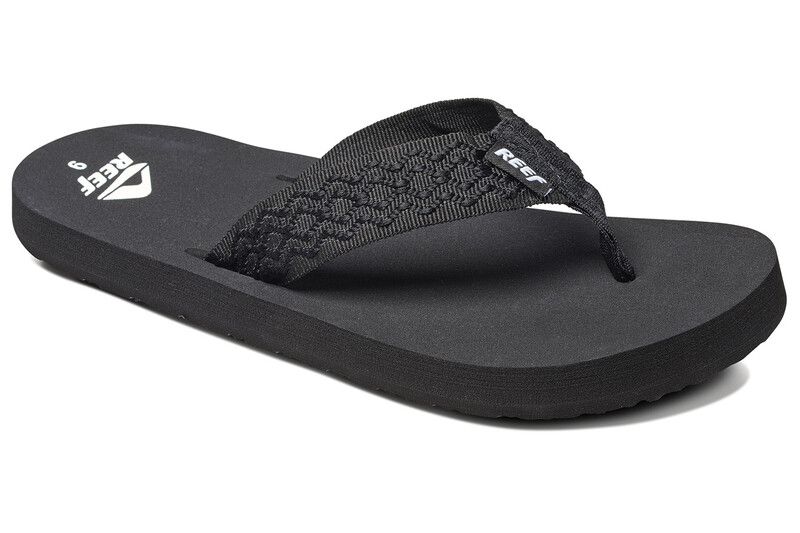 Reef Smoothy Teenslippers Heren - black - Maat: 0766182176598