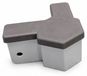 ALU Premium Verbindingsstuk hoekpoot voor easy-up partytenten 50 mm