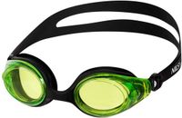 Nils Aqua NQG600AF - Zwembril - Anti-Fog - UV-Bescherming - Siliconen - Zwart;Groen