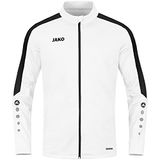 JAKO - Krachtige Polyester Jas, Uniseks-Volwassene, Wit, L
