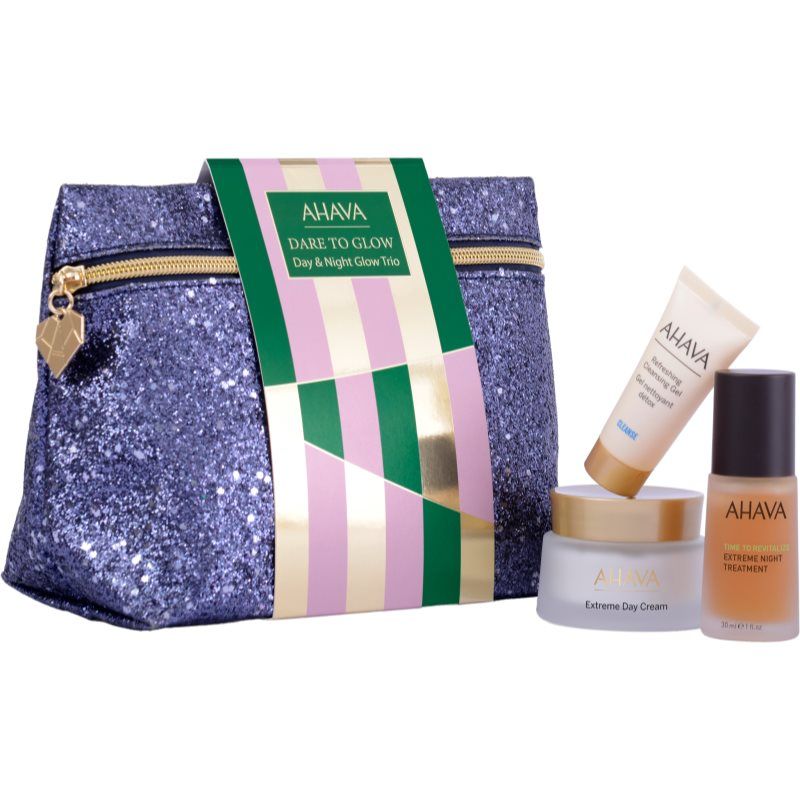Ahava, Schoonheidsgeschenkset, Tag-Nacht-Leucht-Trio-Set (Set voor gezichtsverzorging)