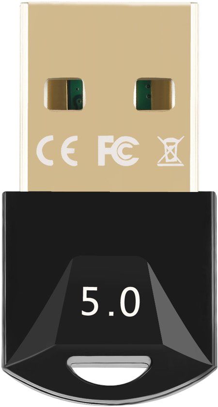 Gembird USB Bluetooth 5.0 Dongle - Compacte Draadloze Netwerkadapter