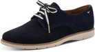 Tamaris - Dames - Veterschoenen - Blauw - Maat 39