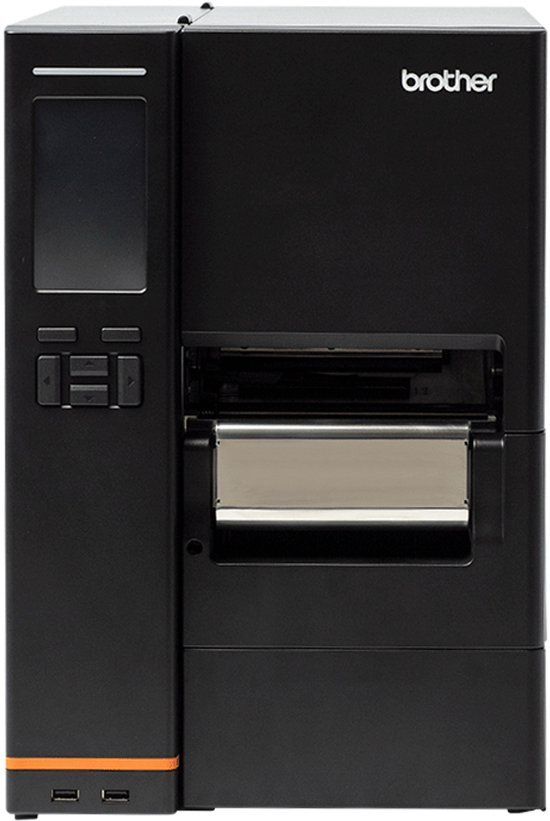 Brother TJ-4422TN Labelprinter - Thermisch - 203 x 203 DPI - Bedraad - Ethernet LAN - Zwart