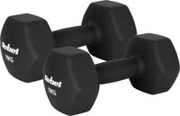 Rebel Active Serie - Neopreen Hex Dumbbells - 10kg - Antislip - Ergonomisch