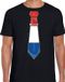 Bellatio Decorations Verkleed shirt voor heren - Zwart