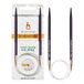 Pony Rosewood Circular Knitting Needles 60cm 6mm - 1 Piece