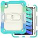 YEQIU Case Geschikt voor iPad Mini 6e generatie 8.3 inch 2021 met onzichtbare opvouwbare standaard, zware robuuste schokbestendige beschermhoes met potloodhouder