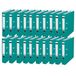 Leitz Kwaliteitsordner 180° plastic, 20-pack, A4, smal, turquoise, 5,2 cm rugbreedte, PP-gelamineerde omslag, 10155052