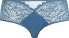 Chantelle Floral Touch Shorty Femme Jeans Bleu Taille 40