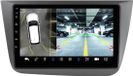 Happiq Autoradio Bluetooth avec Caméra - CarPlay - Pour Seat Altea & Toledo (2004-2015) - Convient pour Apple et Android - Stéréo - Navigation