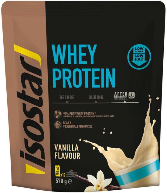 Isostar Whey Protein Vanille - 3 x 570 gr