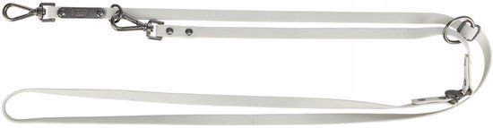 Trixie CityStyle Hondenlijn PVC Lichtgrijs L-XL 2m/20mm