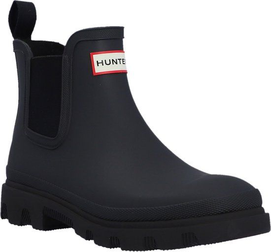 Hunter Unisex Downpour Chelsea Black - Maat 41