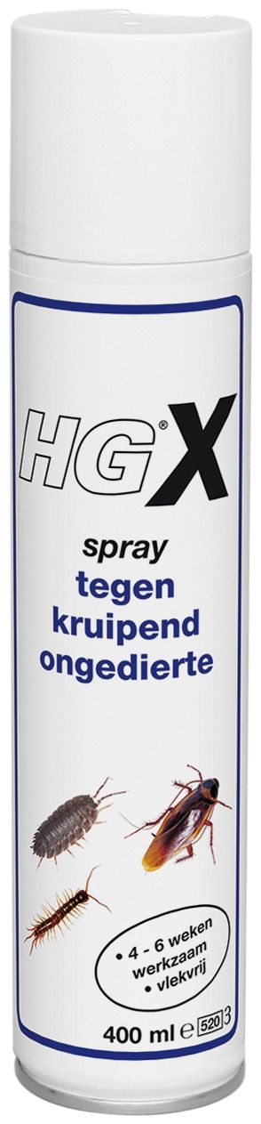 HG X Spray tegen Kruipend Ongedierte - 400ml