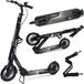 Raven Draxen Opvouwbare step met schijfrem en vering