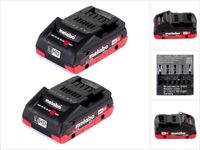 Metabo Accuset 18 V met 2x accu LiHD 4,0 Ah (625367000)