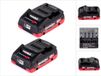 Metabo Accuset 18 V met 2x accu LiHD 4,0 Ah (625367000)