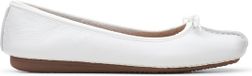 Clarks Freckle Ice Dames White Leather Maat 37