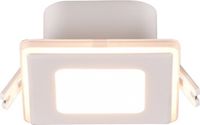 TRIO LED Inbouwspot Mat Wit - 5W – IP44 – 3000K - Kantelbaar