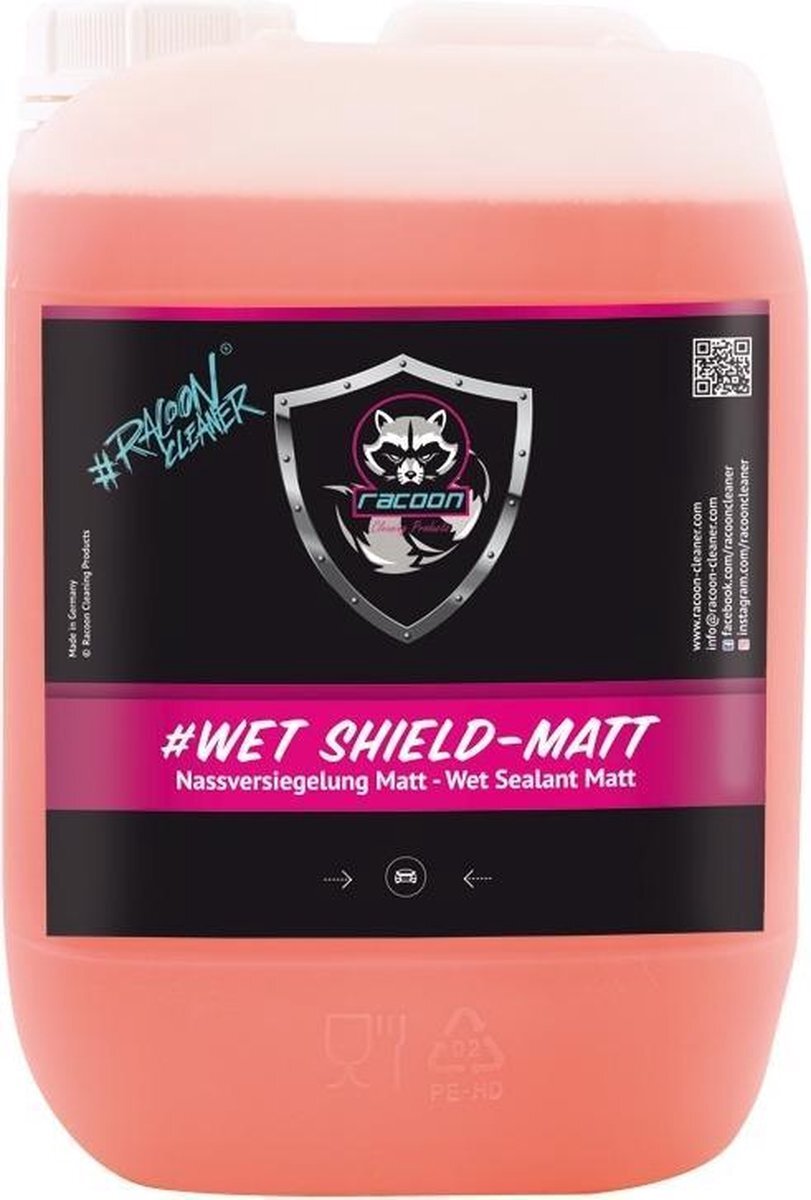 Racoon sealant Wet Shield Matt 5 liter roze