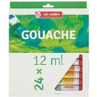 Talens Art Creation Gouache Verf Starter Set met 24 Kleuren (12 ml tubes)