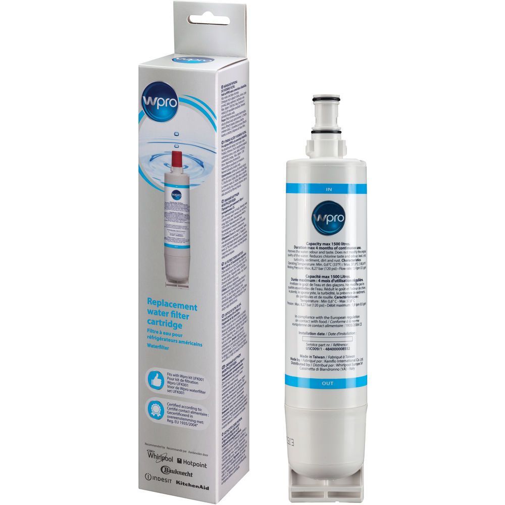 WPRO USC009/1 Waterfilter - Wit
