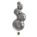 Calex Lampe E27 LED Alicante Titanium | 4W 60Lm 1800K | 220-240V 918 | Dimmable