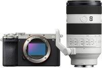 Sony A7C II systeemcamera Zilver + 70-200mm f/4.0 G II