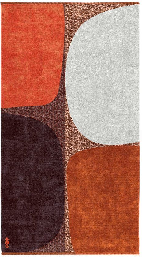 Seahorse strandlaken Stones - Brown - 100x180 cm - 8719002194625