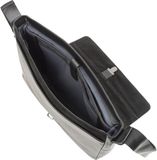 Joop Messenger Bag Oregon Doros Leather Black 15 inch