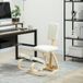 Yumi Ergonomic Kneeling Chair, Cream