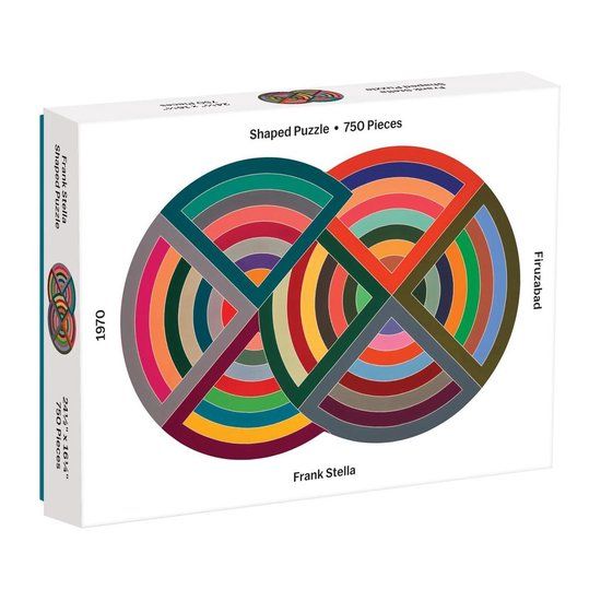 Galison MoMA Frank Stella 750 Piece Shaped Puzzle