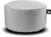 Extreme Lounging b-poufe poef rond binnen & buiten uv- en waterbestendig ø60cm zilvergrijs