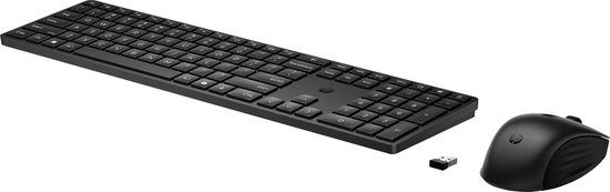 HP 655 draadloos toetsenbord en muis combo AZERTY Zwart