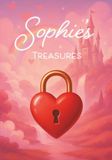 Sophie's Treasures Journal: Personalized Notebook for Sophie with Cursive Writing Practice and Space for Imagination