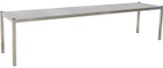 Plateau de support de 1200 mm en acier inoxydable pour plans de travail