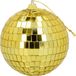 Boland - Set 6 discoballen (XS) goud