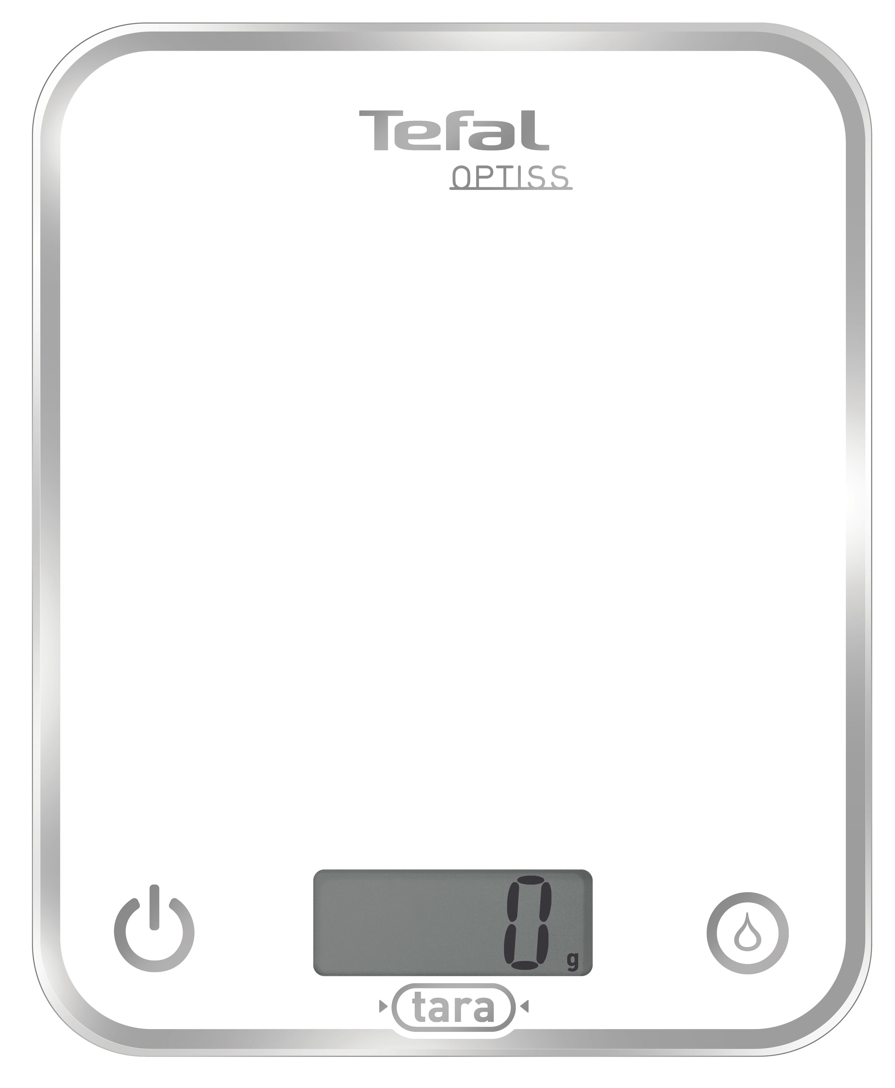 Tefal BC5000 Digital Kitchen Scale - 5kg - White