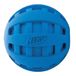 Nerf Dog Hondenspeelgoed met rubberen bal met geruit, licht, duurzaam en waterbestendig, diameter 10,10 cm voor middelgrote en grote rassen, enkele eenheid, blauw