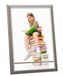 Deknudt Frames S42JD1-40.0X60.0 fotolijst, kunsthars, gekanteld 40 x 60 cm, zilverkleurig