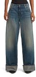 G-STAR Roxx Wide Wmn Jeans Blauw 26W/30L