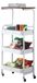 Chariot de cuisine multifonctionnel sur roulettes