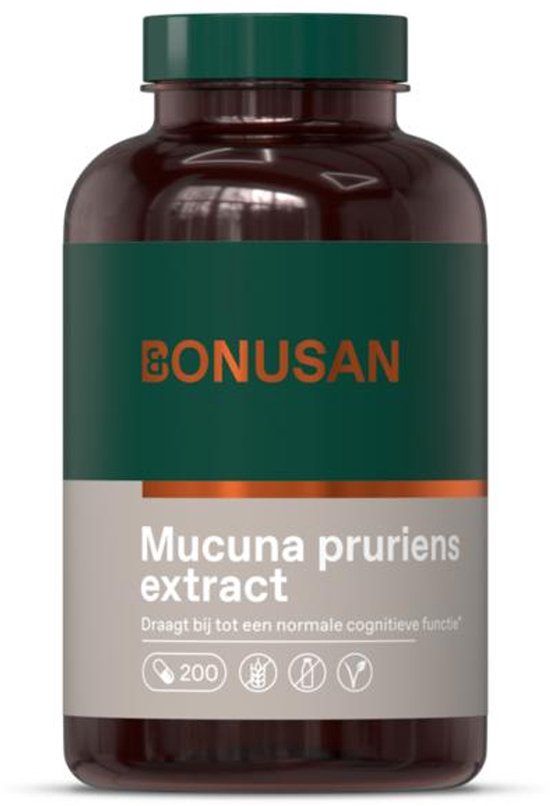 Bonusan Mucuna Pruriens Capsules 200 stuks