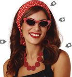 Fiestas Guirca Accessoireset Jaren 50 Dames Rood 4-delig
