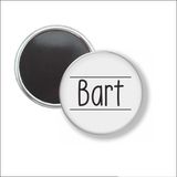 MC Living KadoExpress Button Met Magneet 58 MM - Bart - NIET VOOR KLEDING