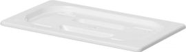 HENDI Deksel voor GN-containers – polycarbonaat – 265x162 mm – wit