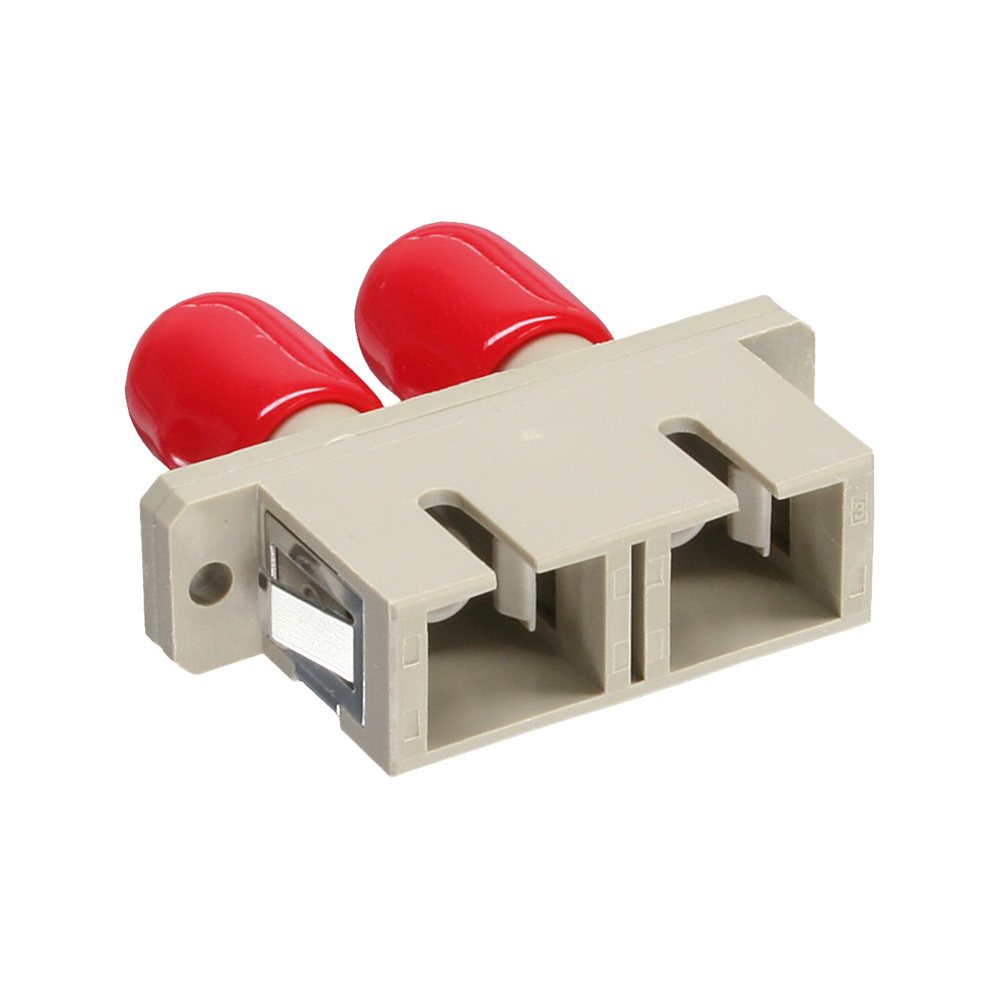 Inline beige Glasvezeladapters 89991D