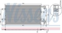 Nissens 94678 Condenser, air conditioning