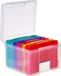 Matana – Foto Opbergdoos & Knutsel Organizer, 12,7x17,7cm – 6 Compartimenten met Labels – Meerkleurig